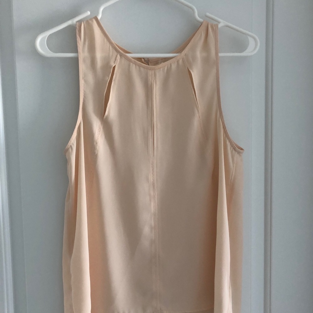 Blush Pink Anthropologie Tank.